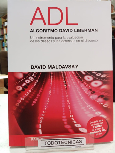 Adl Algoritmo De David Liberman     David Maldavsky  -pd-