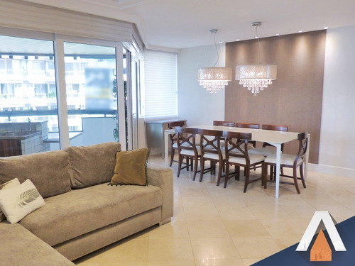 Imagem 1 de 23 de Acrc Imóveis - Apartamento Na Região Da Alameda, Com 04 Suítes Sendo 01 Com Closet, Ampla Sacada E 03 Vagas De Garagem - Ap02301 - 33701253