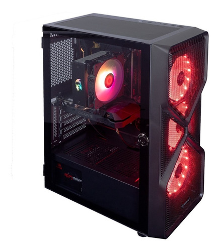 Imagem 2 de 4 de Pc Gamer Core I5-9600k 8gb 256gb Gtx 1660 Super Oc 6gb + Nfe