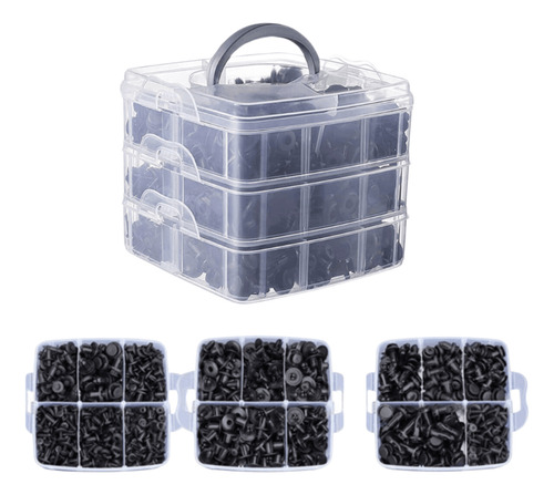Kit Presilhas Grampo Automotiva Universal 650 Peças Completo