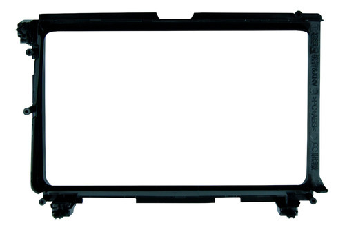 Moldura Painel Central Multimidia 9 Polegadas Hr-v 2015 à 2021 Black Piano Novum Expex Epx9ho008 Som