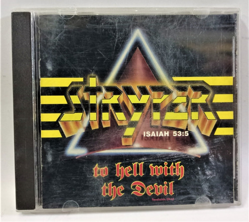 Stryper To Hell With The Devil Cd De U S A Ed. 1986