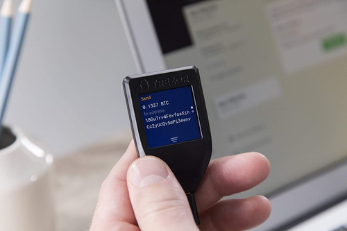 Imagen 8 de 8 de Trezor Model T Hardware Wallet Usb C Touch Bitcoin Ethereum!