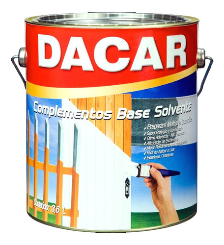 Pintura Fondo Para Galvanizado Dacar Int Y Ext 3,6l