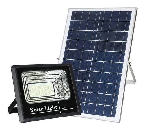 Foco Solar Led 60 W C Sensor Patio Jardin Calles Exterior