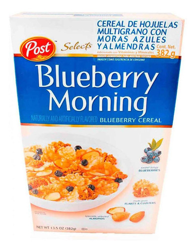 Cereal Post Great Grains Blueberry Morning 382g