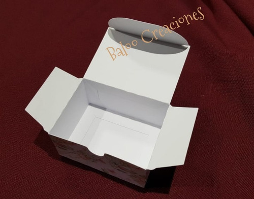 Imagen 3 de 5 de Cajitas Personalizadas Estampadas Productos O Souvenirs X5