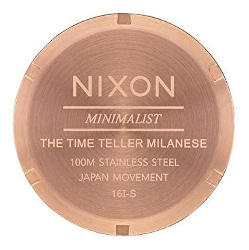 Nixon Women Time Timeler Milanese