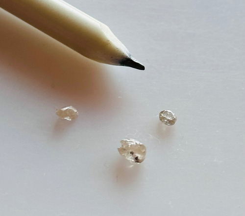 Diamante Bruto Natural Com 1,15 Quilates Branco