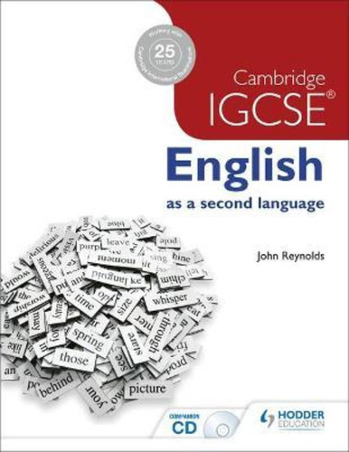 Cambridge Igcse English As A Second Language Book + Cd, De Vv. Aa.. Editorial Hodder Education, Tapa Blanda En Inglés Internacional, 2014