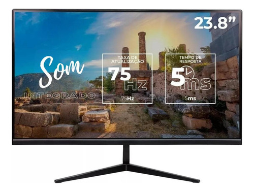 Knup Monitor pc gamer 23,8 led hd 1920p hdmi vga som integrado 23 "