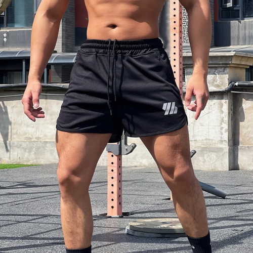Pantalones Cortos De Entrenamiento De Verano Transpirables Y
