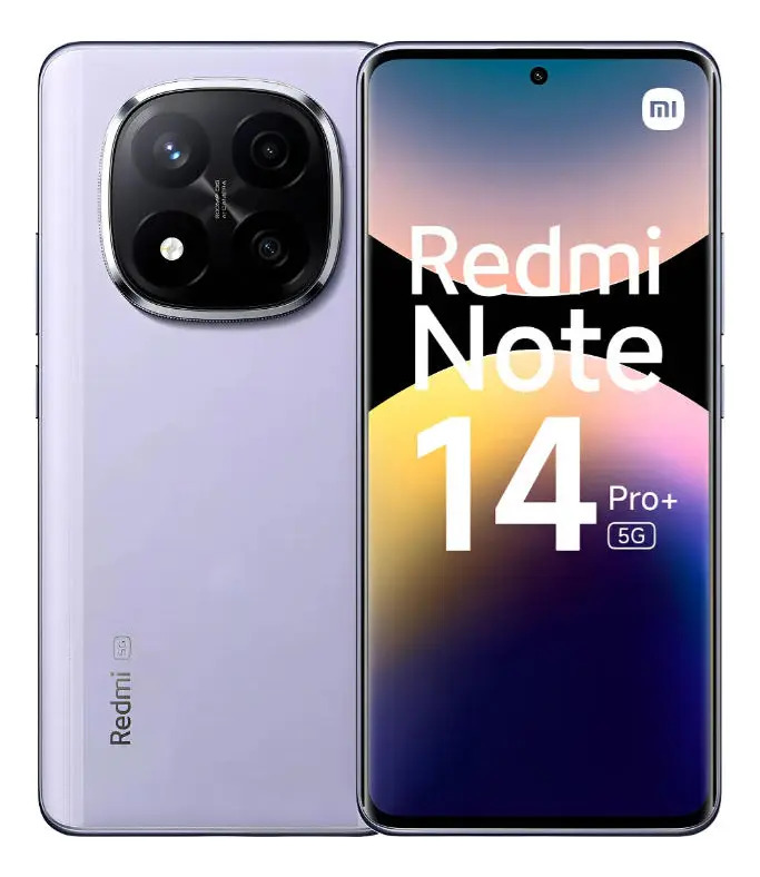Celular Xiaomi Redmi Note 14 Pro+ 5g Dual Sim 256gb/8 Gb Ram Cor Lavanda