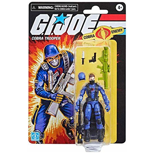 Figura De Acción Cobra Trooper Retro 3.75 Pulgadas