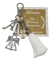 Comprar Souvenir Llavero Bautismo Nacimiento Comunión X 10 Unidades.