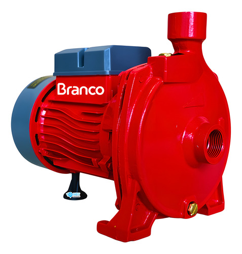 Bomba D'agua Centrifuga Branco 1,0cv Bivolt Rotor Em Latão