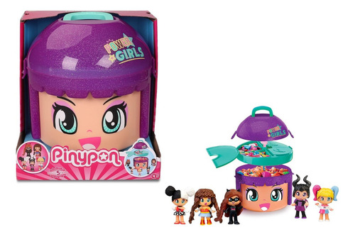 Pinypon Cabeza Power Girls 5 Figuras Edición Limitada
