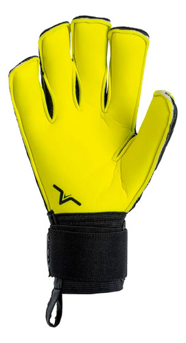 Guantes De Arquero Zulu Evo C/varillas Infanti - Vgfc Volk Negro/verde 5