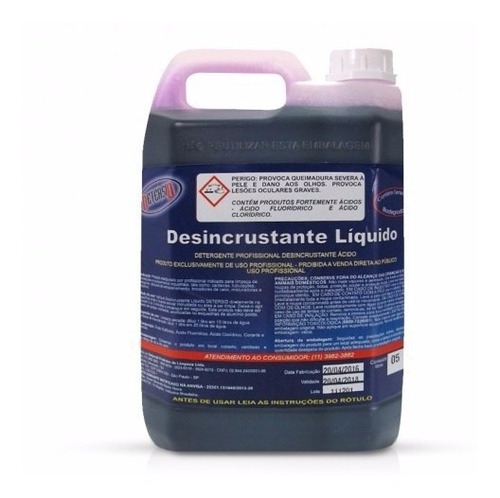 Limpa Bau Roxo  Tipo Intercap Ativado 5 Lts