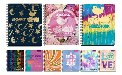 Cuaderno Universitario Proarte 100h 7mm Woodstock Pack X 10