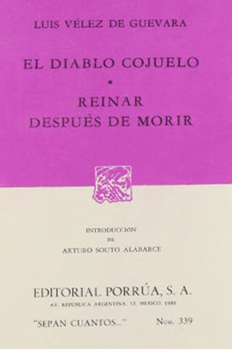 El Diablo Cojuelo (portada Puede Variar) 61s6u