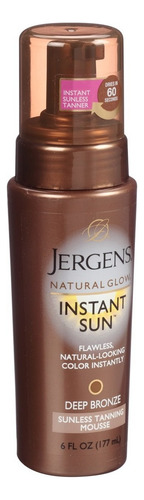 Autobronceador Jergens Instant Sun Natural Glow Deep Bronze