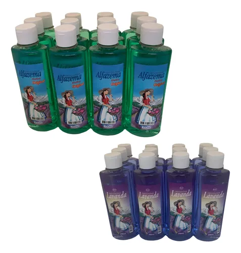 Kit 12 Deo-colonia Alfazema Lavanda 250 Ml- Escolha O Aroma