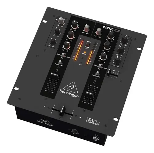 Behringer NOX101 DJミキサー 本体 Misturador De Dj Behringer Pro Mixer Nox101 De 2 Canais