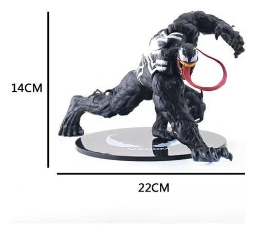 Boneco Venom Figure Action, Venom Spiderman, Colecionavel
