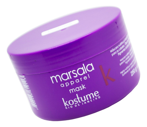Kostume Marsala Mascara Nutritiva Intensificadora 250g 3c