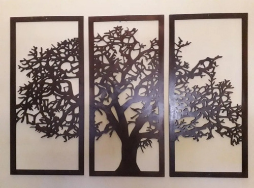 Árbol De La Vida. Corte Láser. Cuadro Árbol.