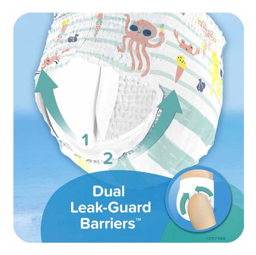 Pampers Splashers Para Nadar Talla Grande 17 Pzs Género Sin Género Talla Grande (g)