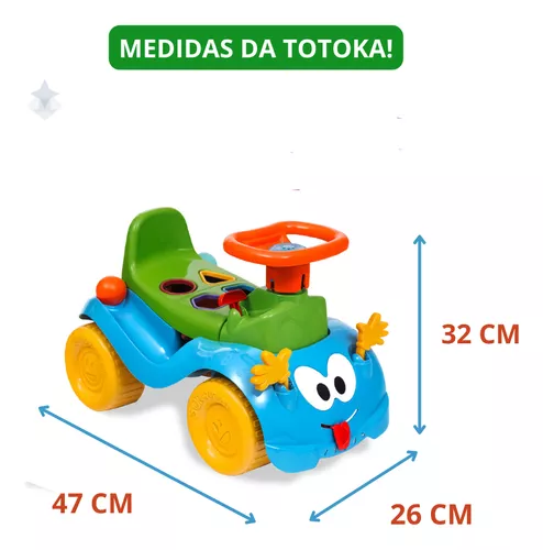 Totoka Bolinha Menino-velotrol Motoca Infantil-p/criança