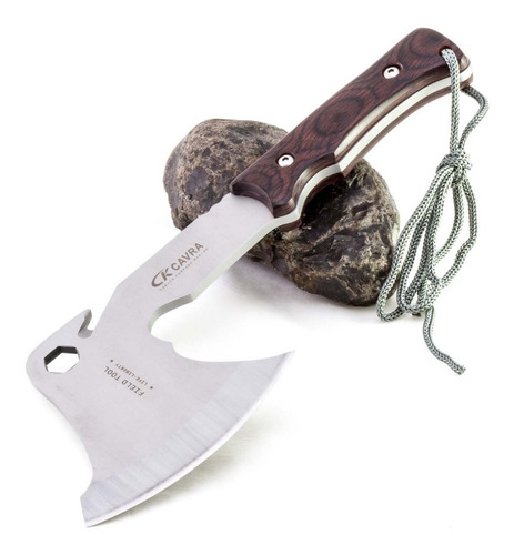 Imagen 5 de 6 de Hacha Cavra Tactica Outdoor Bushcraft Camping Super Premium