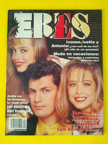 Ivonne E Ivette Antonio Revista Eres Ov7 Lucero Timbiriche 