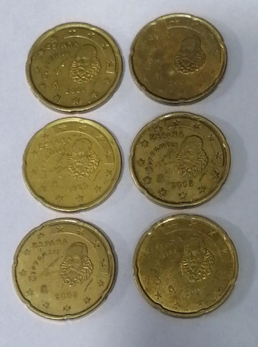 España, 20 Céntimos Euro 2001 (Usado)