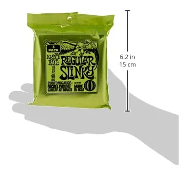 Cuerdas Para Guitarra Eléctrica Ernie Ball Regular Slinky 10