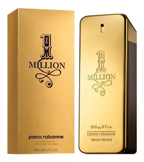 Perfume Original Paco Rabanne One Million Para Hombre 200ml