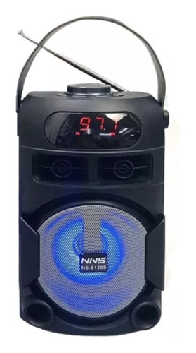 Parlante Radio Solar Inalambrico Recargable Usb K37