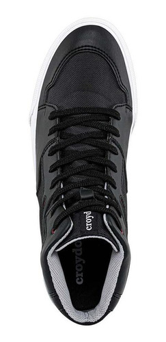 Imagen 6 de 8 de Tenis Flandes Negro Para Hombre Croydon