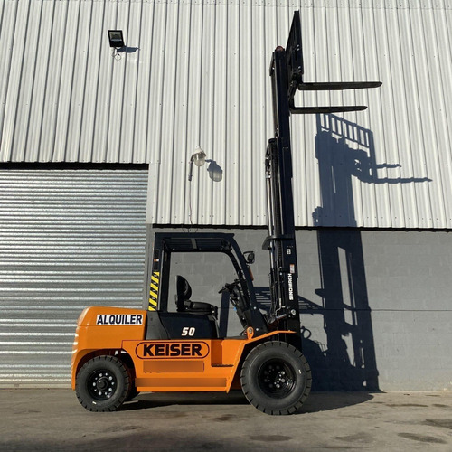 Imagen 3 de 15 de Autoelevador 5 Toneladas 5000kg Triple Torre 4.5m
