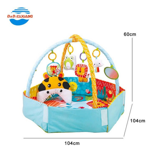 Gimnasio Para Bebe Multiformas Con Juguetes Interactivos