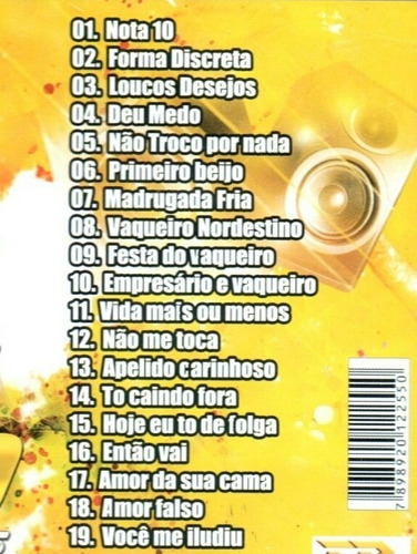 Cd Cido Dos Teclados - Nota 10