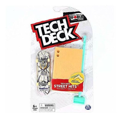 Patineta Para Dedos - Tech Deck Street Hits World Edition Li