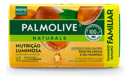 10 Sabonetes Palmolive Naturals Nutrição Luminosa 150 Gramas