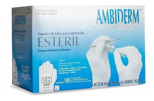 Guante Estéril Ambiderm Chico C/100