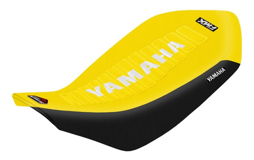 Funda De Asiento Raptor 700 Amarilla Antideslizante Modelo Series Fmx Covers Tech Fundasmoto Bernal Linea Premium