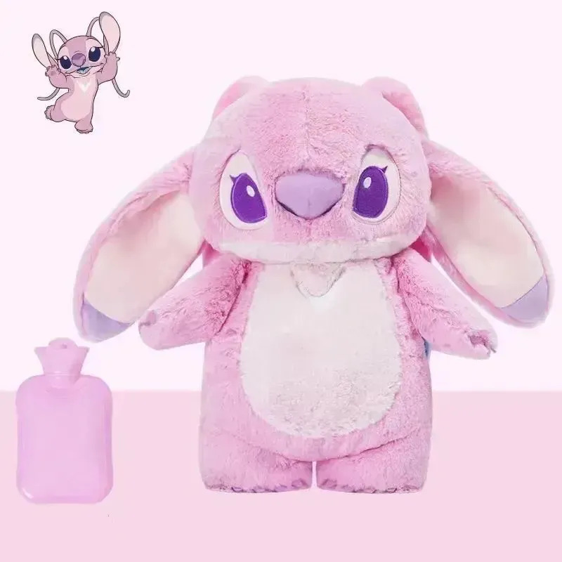 Stitch Hot Water Bolsa Caliente Lotso Peluche Para Colicos Rosa