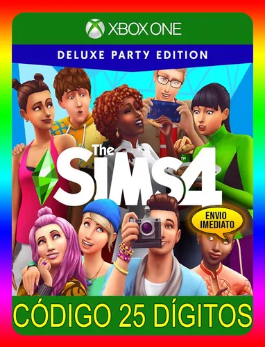 The Sims 4 Deluxe Xbox One - 25 Dígitos (envio Já)