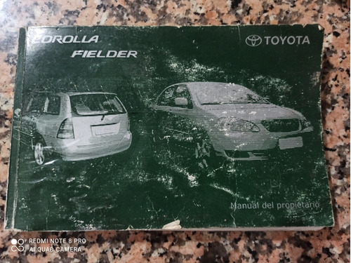 Manual De Propietario De Toyota Corolla Sensación